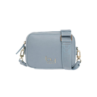 Women's bag in light blue eco-leather