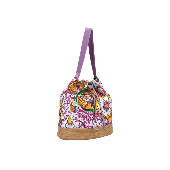 Borsa a secchiello Donna multicolore