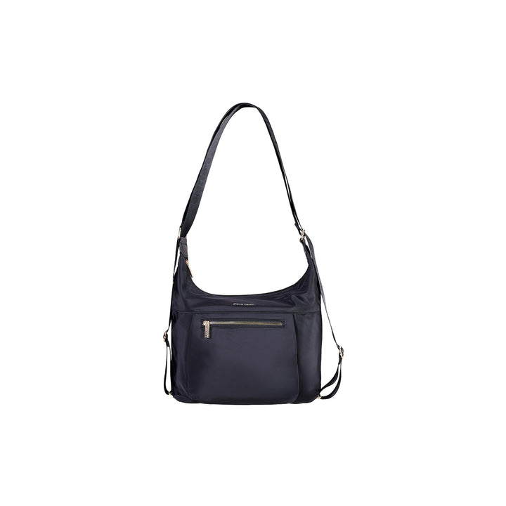 Borsa trasformabile in Zaino in nylon Nero