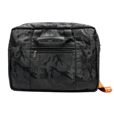 Women's briefcase with camouflage effect