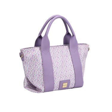 borsa con stampa fiorellini all over colore Viola