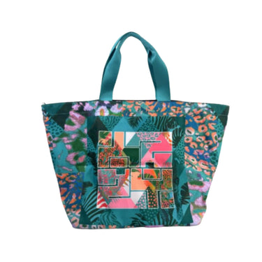 Borsa da mare con doppi manici colore Jungle