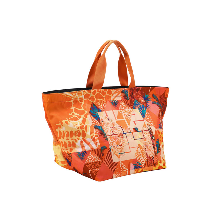 Borsa da mare con stampa Sunshine