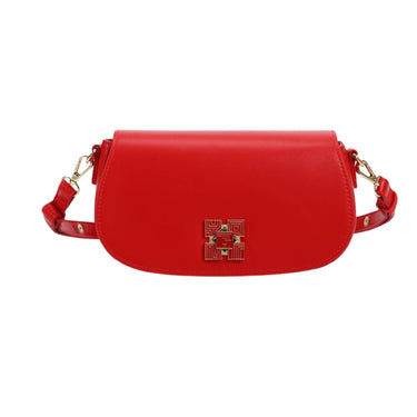 Lucy women's bag with flap Red