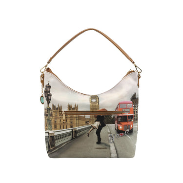 Borsa Donna a spalla con tasca London Love