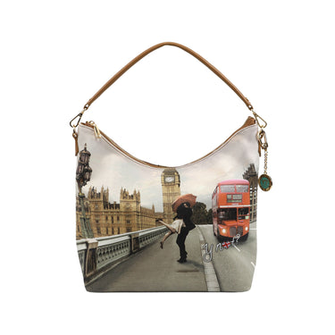 Borsa Donna a spalla con tasca London Love