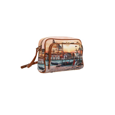 Venice Sunset women's shoulder bag with external pocket