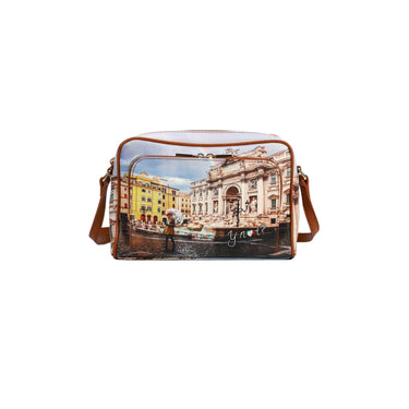 Borsa Donna a tracolla con taschino esterno Rainbow Rome