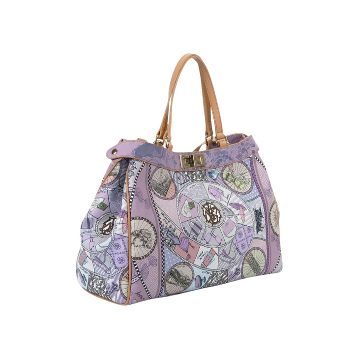 Borsa Donna in misto similpelle con chiusura a giro