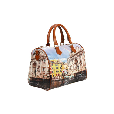 Borsa Donna linea Yesbag a bauletto, con stampa all over