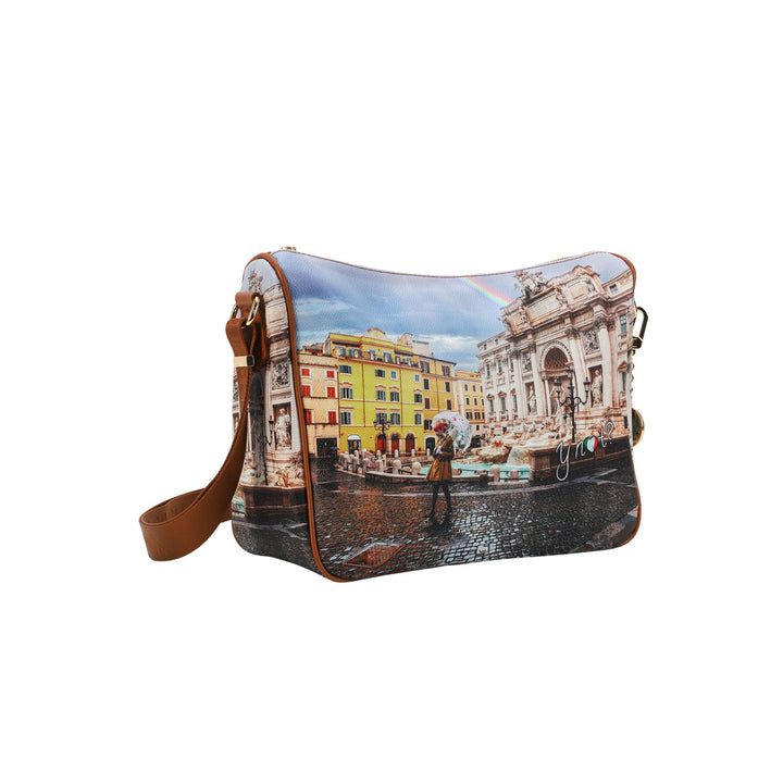 Borsa Donna in similpelle con tasca sul retro