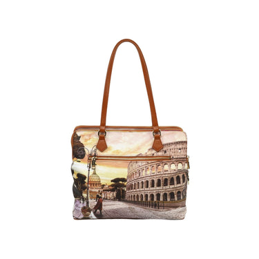 Borsa Donna tripla zip Life In Rome