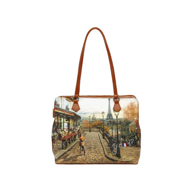 Borsa Donna con tripla zip Romantic Paris