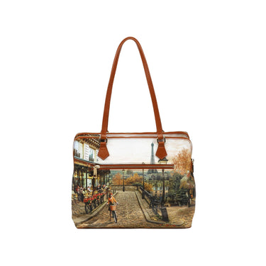 Borsa Donna con tripla zip Romantic Paris