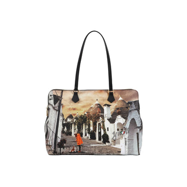 Borsa Donna in similpelle con stampa all over