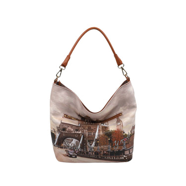 Borsa Donna a spalla della linea Yes Bag con stampa all over