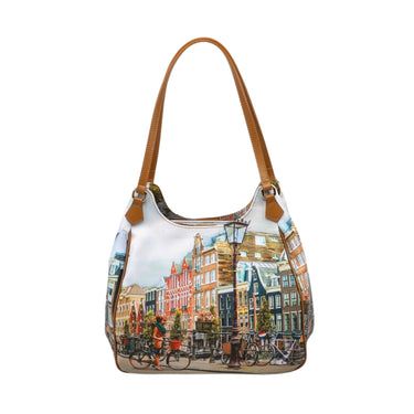 Borsa Donna Tote Amsterdam Rainbow