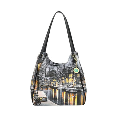 Amsterdam Snow double handle women's tote bag