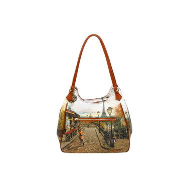 Romantic Paris double handle women's tote bag