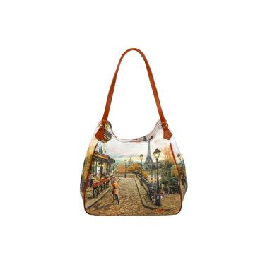 Romantic Paris double handle women's tote bag