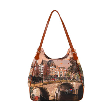 Borsa Tote Donna Yesbag Città Autumn river