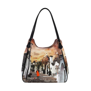 Yesbag Città Life Women's Tote Bag in trulli