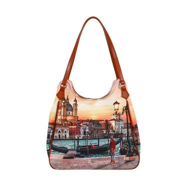 Borsa Tote Donna Yesbag Città Venice sunset