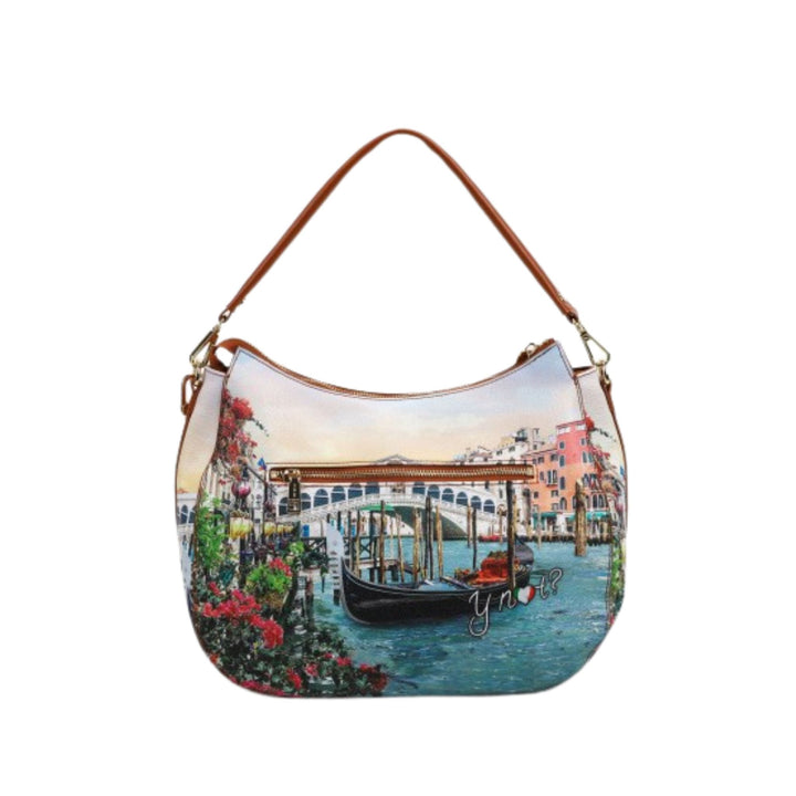 Borsa Donna in ecopelle, della linea Yes Bag, con iconica stampa