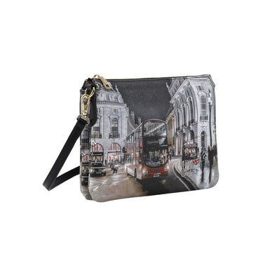 Women's shoulder bag with two compartments London By Night