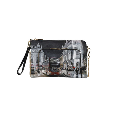 Clutch Donna con tasca posteriore London By Night