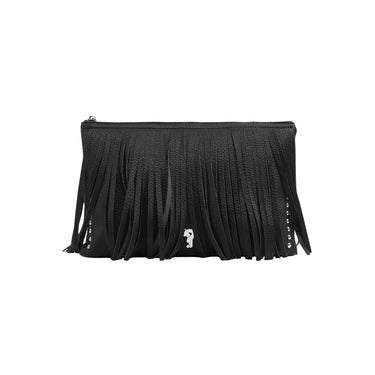 Clutch Donna in similpelle con borchie decorative