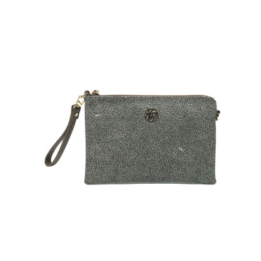 Clutch Donna in similpelle con laccetto da polso