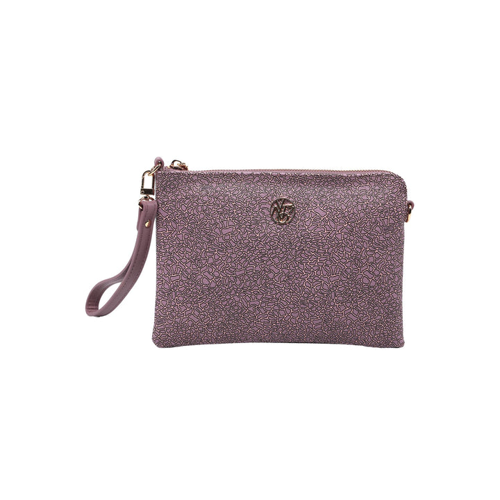 Clutch Donna in similpelle con laccetto da polso