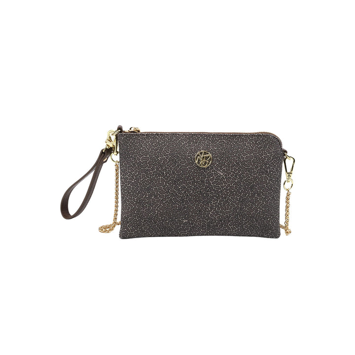 Clutch Donna in similpelle con laccetto da polso