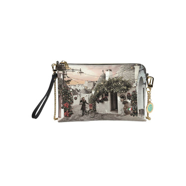 Clutch Donna con tracolla e chiusura zip