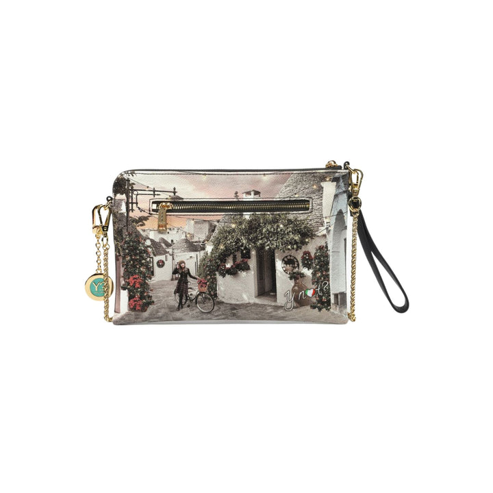 Clutch Donna con tracolla e chiusura zip