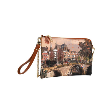 Clutch Donna in similpelle con tracolla rimovibile