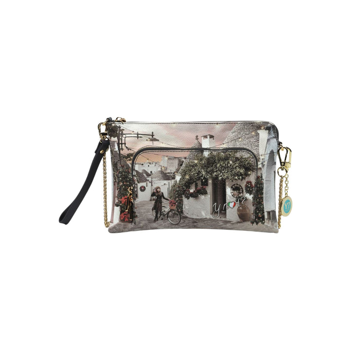 Clutch Donna con laccetto da polso e chiusura zip