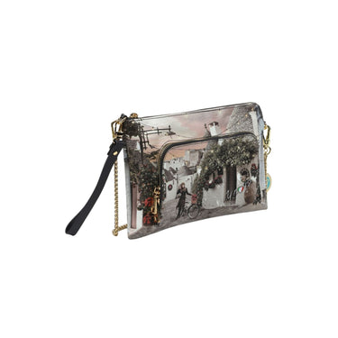 Clutch Donna con laccetto da polso e chiusura zip