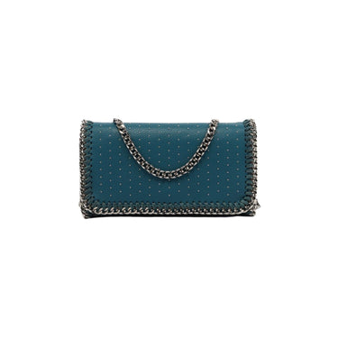 Women's clutch with chain shoulder strap