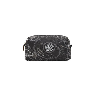 Beauty Case Donna Nero con stampa all over