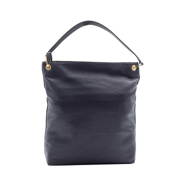 Borsa Donna a mano modello silhouette Blu Retro