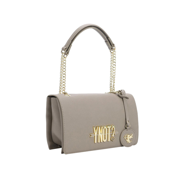 Borsa Donna monocolore, in misto similpelle, modello flap