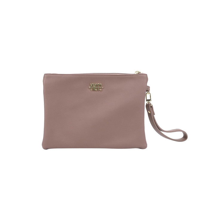 Pochette Donna in misto ecopelle Nude, capiente e versatile