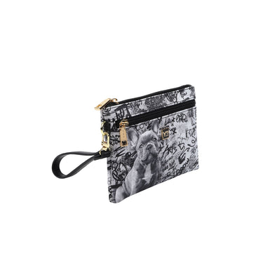 Women's clutch bag with lanyard