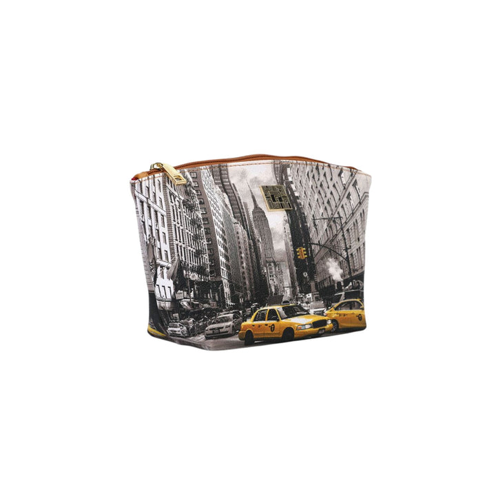 Immagine frontale/laterale Pochette con stampa New York