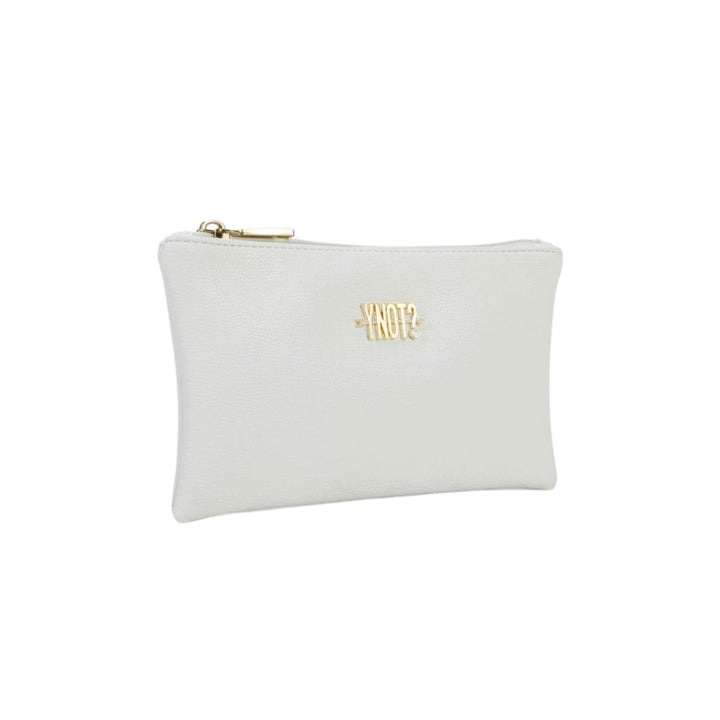 Pochette Donna monocolore con logo metallico, dal design classico ed elegante