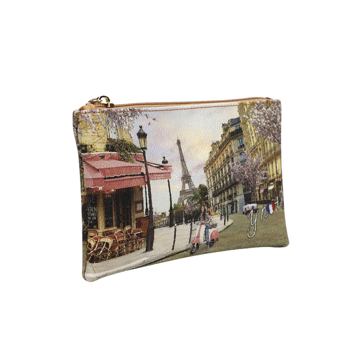 Pochette Donna in ecopelle dalla forma classica con cerniera