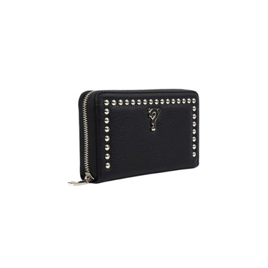 Women's wallet with metal studs