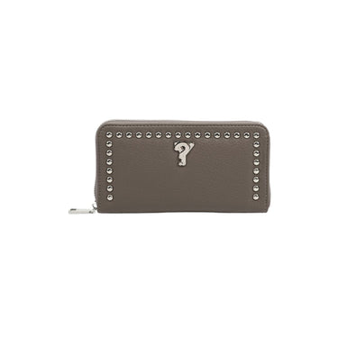 Women's wallet with metal studs